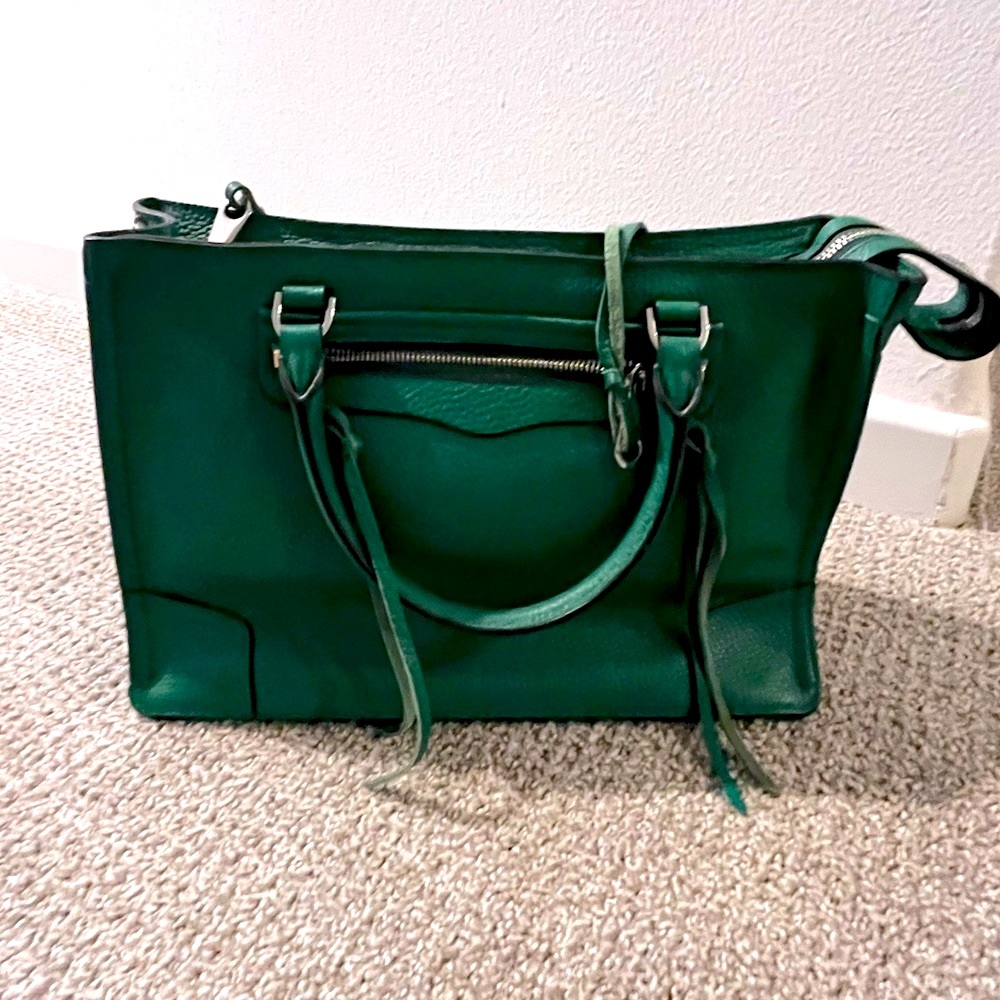 Rebecca Minkoff Emerald Green Leather Tote